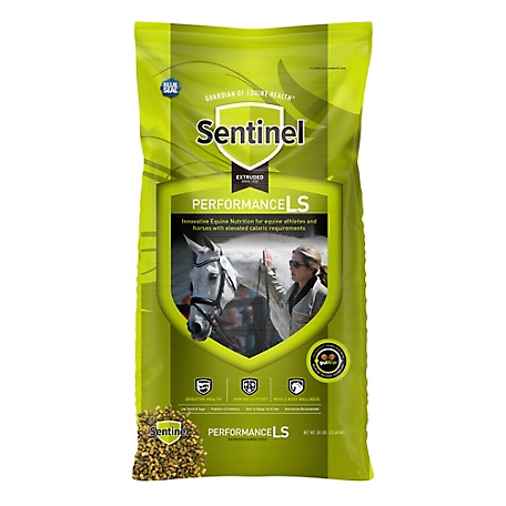 Blue Seal Sentinel Performance LS Extruded Horse Feed, 50 lb.