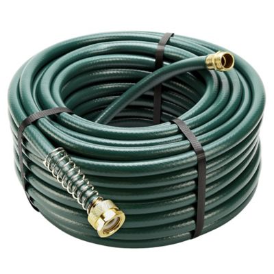 Groundwork 100 Ft X 5 8 In Garden Hose Green Xhj 10058m At