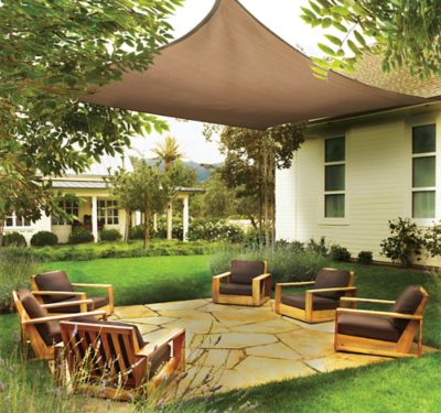 Image showing 8 th ShelterLogic 16 ft. ShadeLogic Heavyweight Square Sun Shade Sail