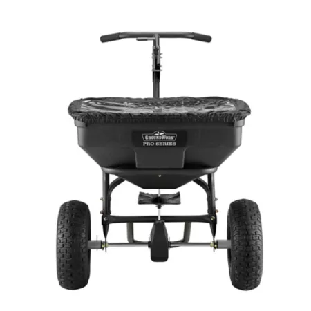 GroundWork Broadcast Spreader 125 lb Capacity Push Pro Series Broadcast Spreaders