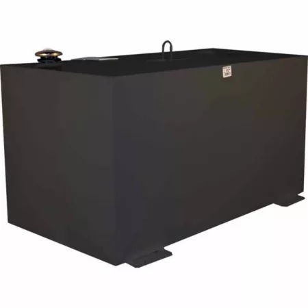 Best Built 100 gal Rectangular Steel Fuel Transfer Tank Black Fuel Transfer Tanks