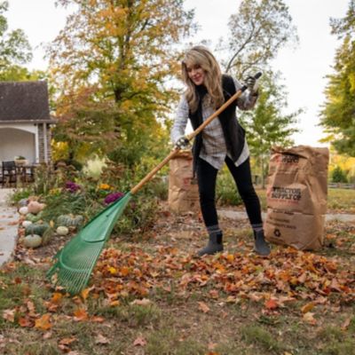 Image showing  31.5 in. Polypropylene Leaf Rake