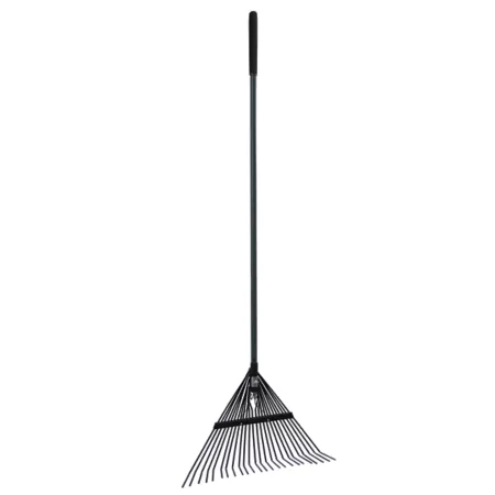 GroundWork 24 in Carbon Steel Leaf Rake Rakes & Forks