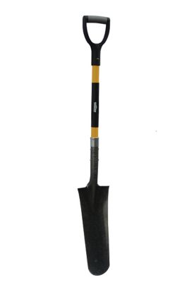 Image showing  30.7 in. Fiberglass Handle Drain Spade
