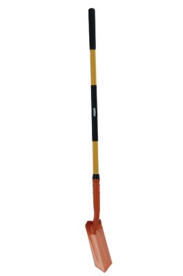 GroundWork 4 in. Fiberglass Handle Trench Shovel