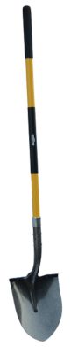 GroundWork 47.44 in. Fiberglass Handle Pro Round Point Shovel