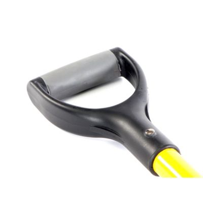 Image showing  31.7 in. Fiberglass Handle Pro Square Point Shovel with D-Grip