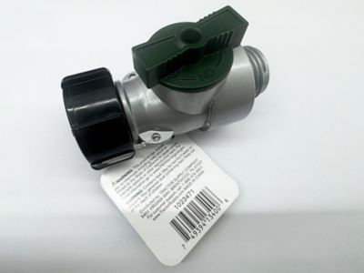 Image showing  3/4 in. Metal Hose Connector with Shutoff