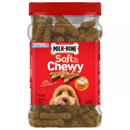 Milk-Bone Soft and Chewy Chicken Flavored Dog Treats 25 oz. Dog Soft & Chewy Treats