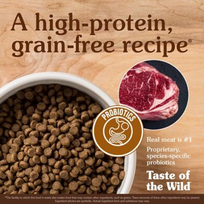 Image showing  High Prairie Puppy Grain-Free Roasted Bison and Roasted Venison Dry Dog Food