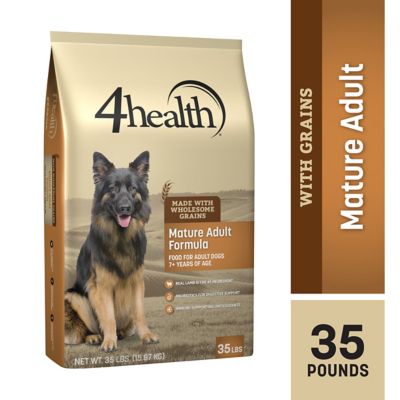 4health with Wholesome Grains Adult 7+ Lamb Formula Dry Dog Food Goid dog food