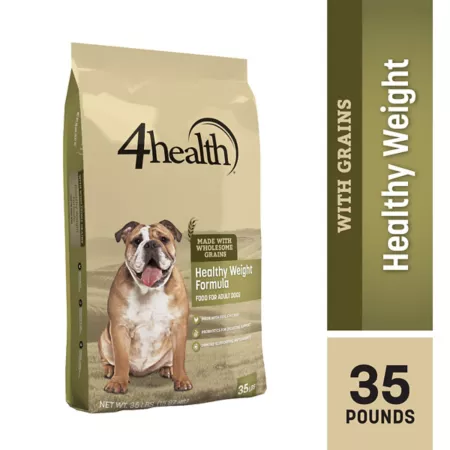 4health with Wholesome Grains Adult Dry Dog Food with Chicken Formula and Healthy Weight Dry Dog Food