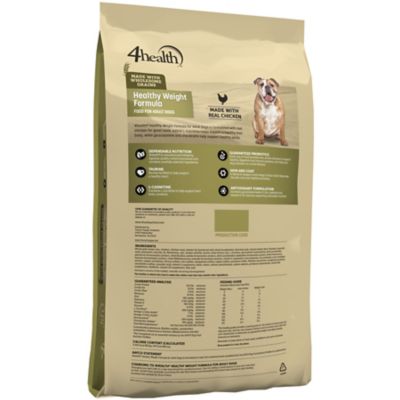 4health With Wholesome Grains Healthy Weight Formula Adult Dog Food 35 Lb At Tractor Supply Co