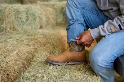 Image showing 6 th Ariat Men's WorkHog Pull-On Work Boots