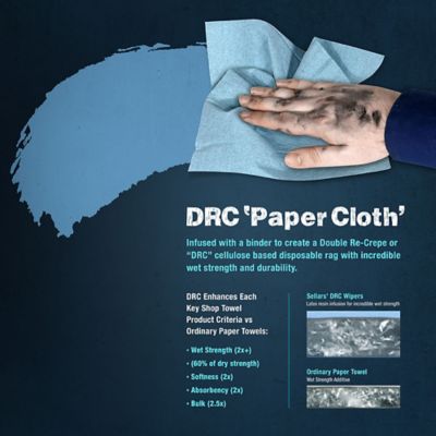 Image showing  Blue Shop Towel Rolls, 3 ct.