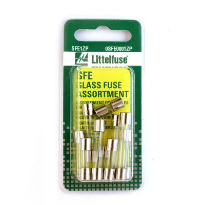 Littelfuse SFE Glass Fuse Assortment, 10 pc.