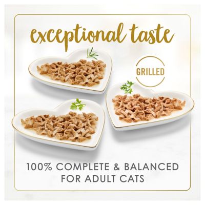 Image showing  Grilled Wet Cat Food Poultry and Beef Collection Wet Cat Food Variety Pack
