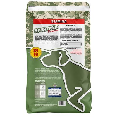 Image showing  Stamina Adult Performance Mini Chunk Chicken and Pork Recipe Dry Dog Food, 40 lb. Bag