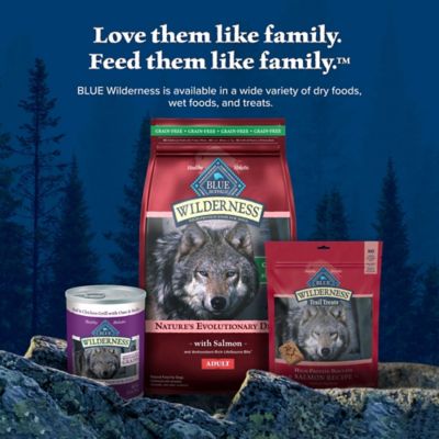 Image showing 8 th Blue Buffalo Wilderness Adult Grain-Free High-Protein Real Salmon Recipe Dry Dog Food