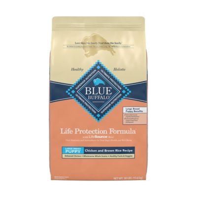 Blue Buffalo Life Protection Formula Natural Puppy Large Breed Dry Dog Food, Chicken and Brown Rice 30 lb.