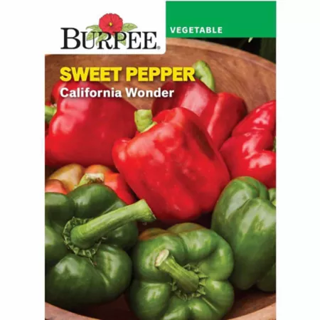 Burpee California Wonder Sweet Pepper Seeds Vegetable Seeds