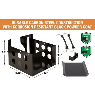 Image showing  50 lb. Capacity Steel Multi-Rack for Open/Enclosed Landscape Trailers