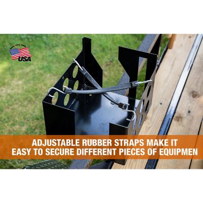 Image showing  50 lb. Capacity Steel Multi-Rack for Open/Enclosed Landscape Trailers