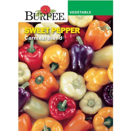 Burpee Carnival Mix Sweet Pepper Seeds Vegetable Seeds