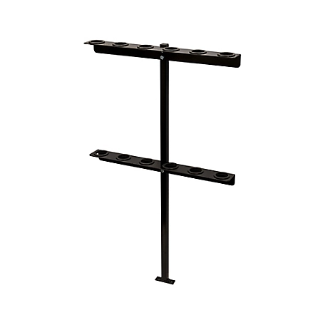 Buyers Products Vertical Hand Tool Rack for Open Landscape Trailers