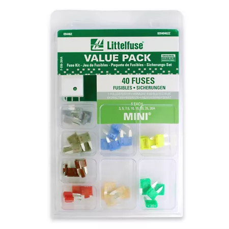 Littelfuse 5 to 30 Amp Mini Fuse Assortment Kit 36 Pieces. Automotive Fuses