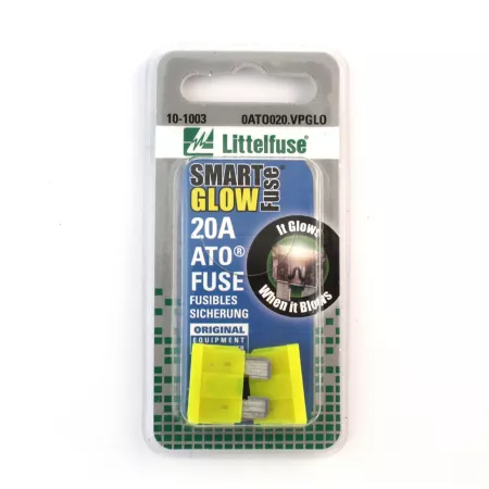 Littelfuse Smart Glow ATO 20A Blade Fuses 2 pcs. Automotive Fuses