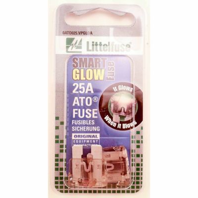 Littelfuse Smart Glow ATO 25A Blade Fuses, 2 pc.