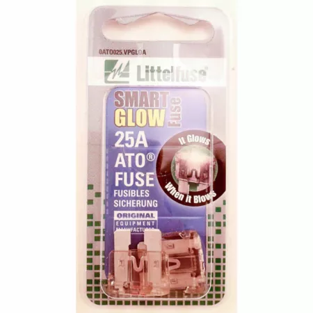 Littelfuse Smart Glow ATO 25A Blade Fuses 2 pcs. Automotive Fuses