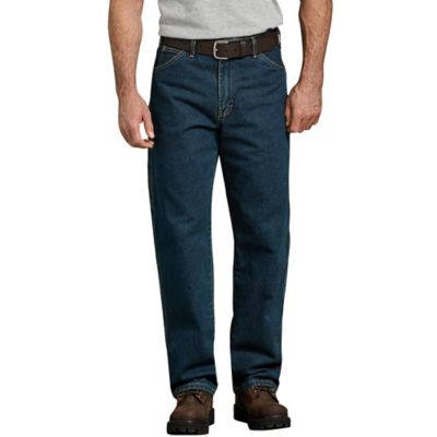 Image showing 0 th Dickies Men's Relaxed Fit Mid-Rise Carpenter Denim Work Jeans