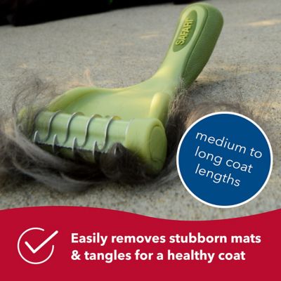 Image showing  Shed Magic De-Shedding Tool for Cats with Medium to Long Hair, W6128