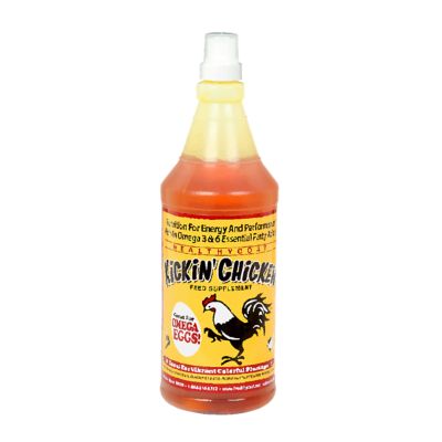 Kickin' Chicken Poultry Feed Supplement, 1 qt.