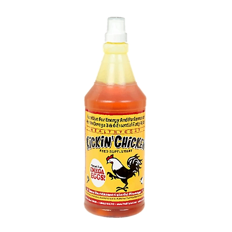 Kickin' Chicken Poultry Feed Supplement, 1 qt.