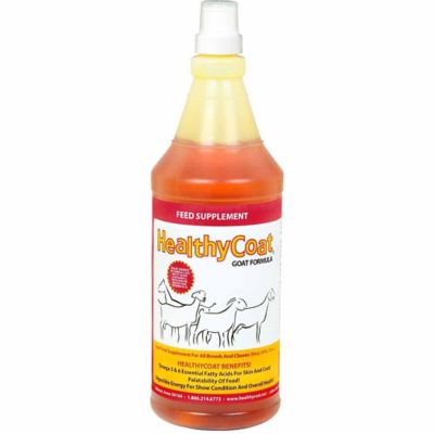 HealthyCoat Goat Feed Formula, 1 qt.