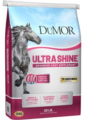 DuMOR Ultra Shine Skin and Coat Supplement for Horses, 20 lb.