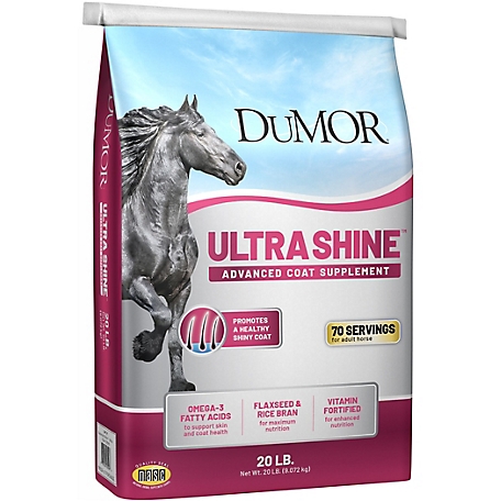 DuMOR Ultra Shine Skin and Coat Supplement for Horses, 20 lb.