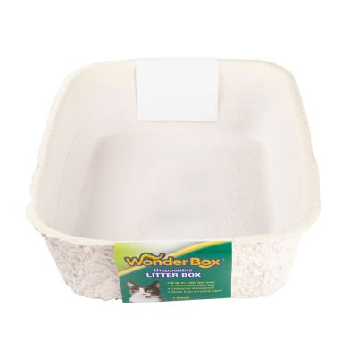 Kitty's wonderbox disposable outlet litter box