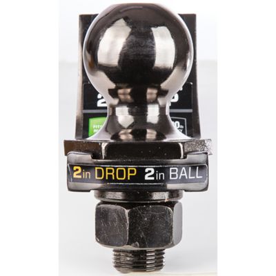 Reese Towpower 2 in. Receiver Elite InterLock Hitch Ball and Ball Mount Combination, 2 in. Drop, 6,000 lb. Capacity, Black