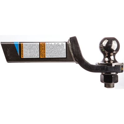 Image showing  2 in. Receiver Elite InterLock Hitch Ball and Ball Mount Combination, 2 in. Drop, 6,000 lb. Capacity, Black