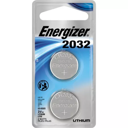 Energizer 2032 Lithium Coin Cell Batteries 2 Pack Batteries