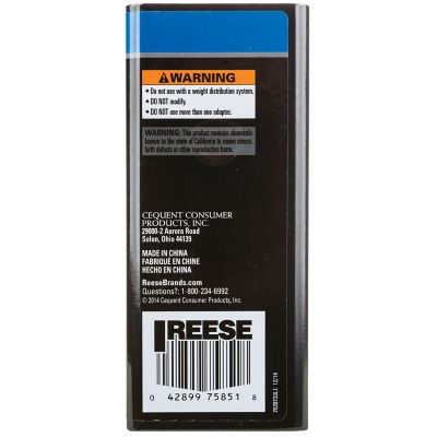 Image showing  Towing Receiver Reducer Adapter, Class V, Reduces from 2-1/2 in. to 2 in.