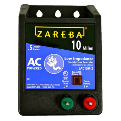 Zareba 0.5 Joule 10-Mile AC Solid State Electric Fence Controller