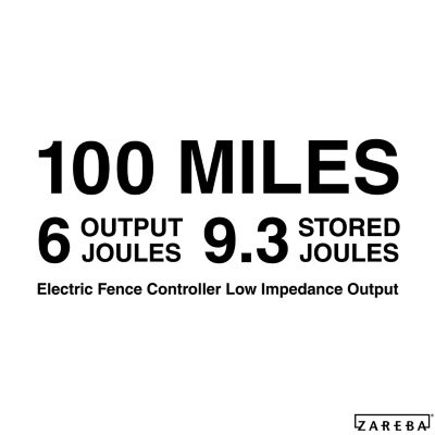 Zareba 100 Mile Ac Low Impedance Fence Charger 6 Joule Output At 75 Ohms Eac100m Z At Tractor Supply Co