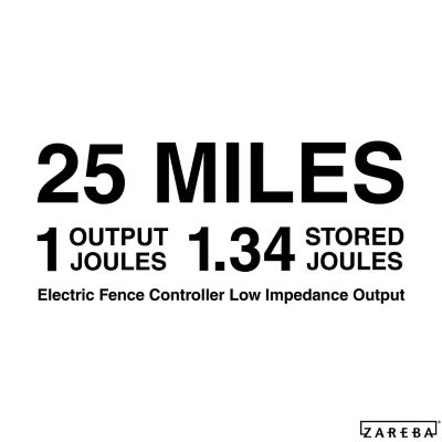 Zareba 25 Mile Battery Operated Solid State Fence Charger For 10 To 18 Gauge Wire 11 460v No Load Output Voltage Edc25m Z At Tractor Supply Co