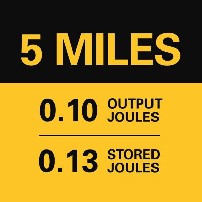 Image showing 8 th Zareba 0.15 Joule 5-Mile Solar-Powered Low Impedance Electric Fence Charger, 2-Week Battery Life
