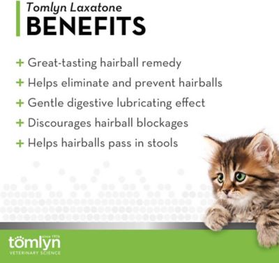Image showing 2 th Tomlyn Laxatone Tuna Hairball Lubricant